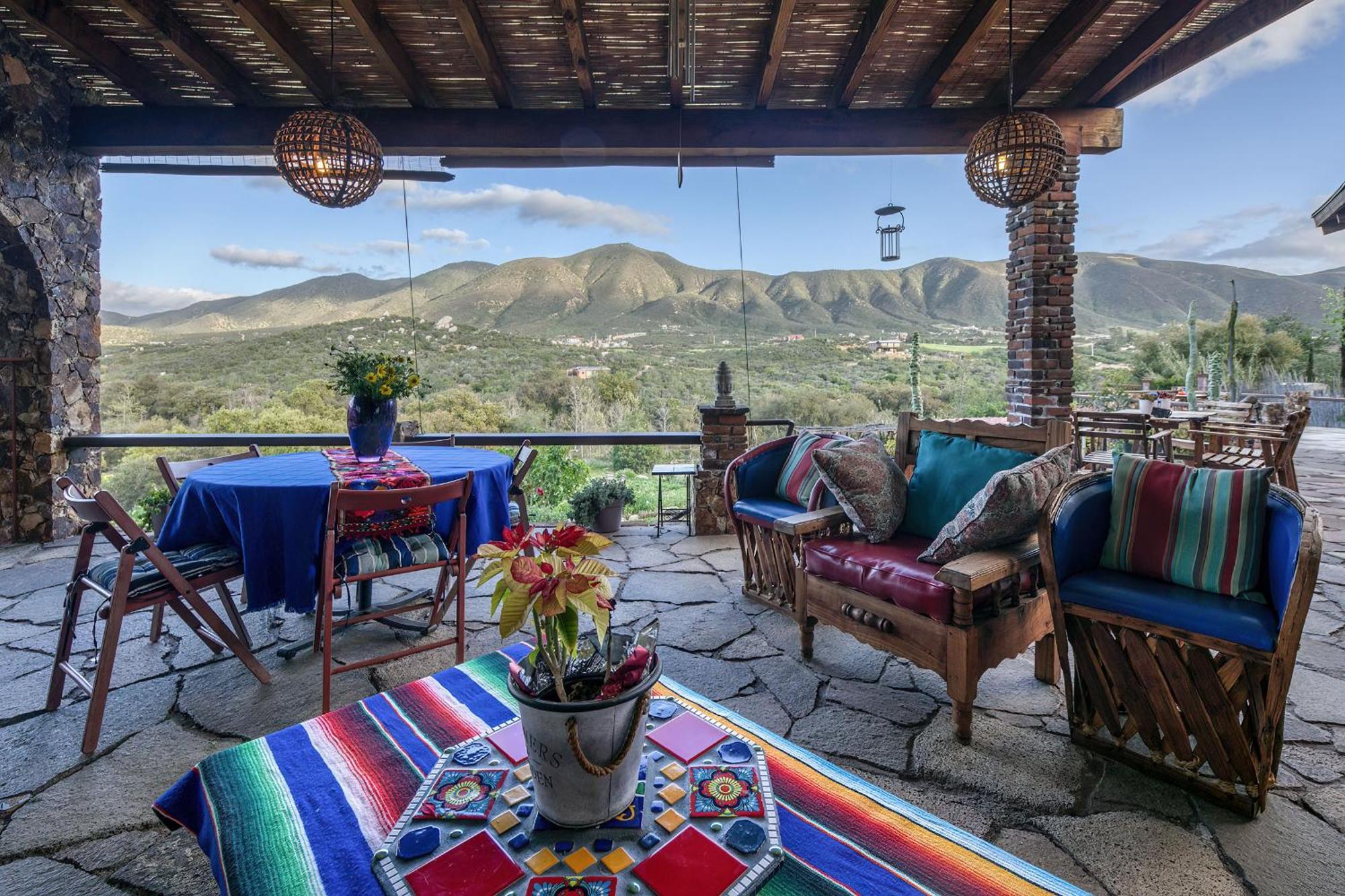 Quinta Maria En La Ruta Del Vino Bed & Breakfast Вале де Гуадалупе Екстериор снимка
